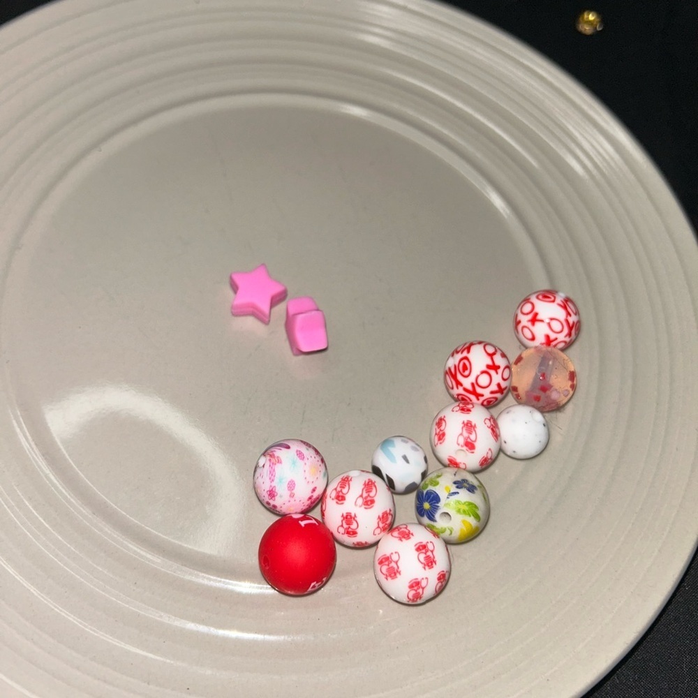 50+ Colorful Bead Set for crafting